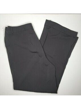 Women's La Vita Gray Cuffed Office Pants Slacks Size 14
